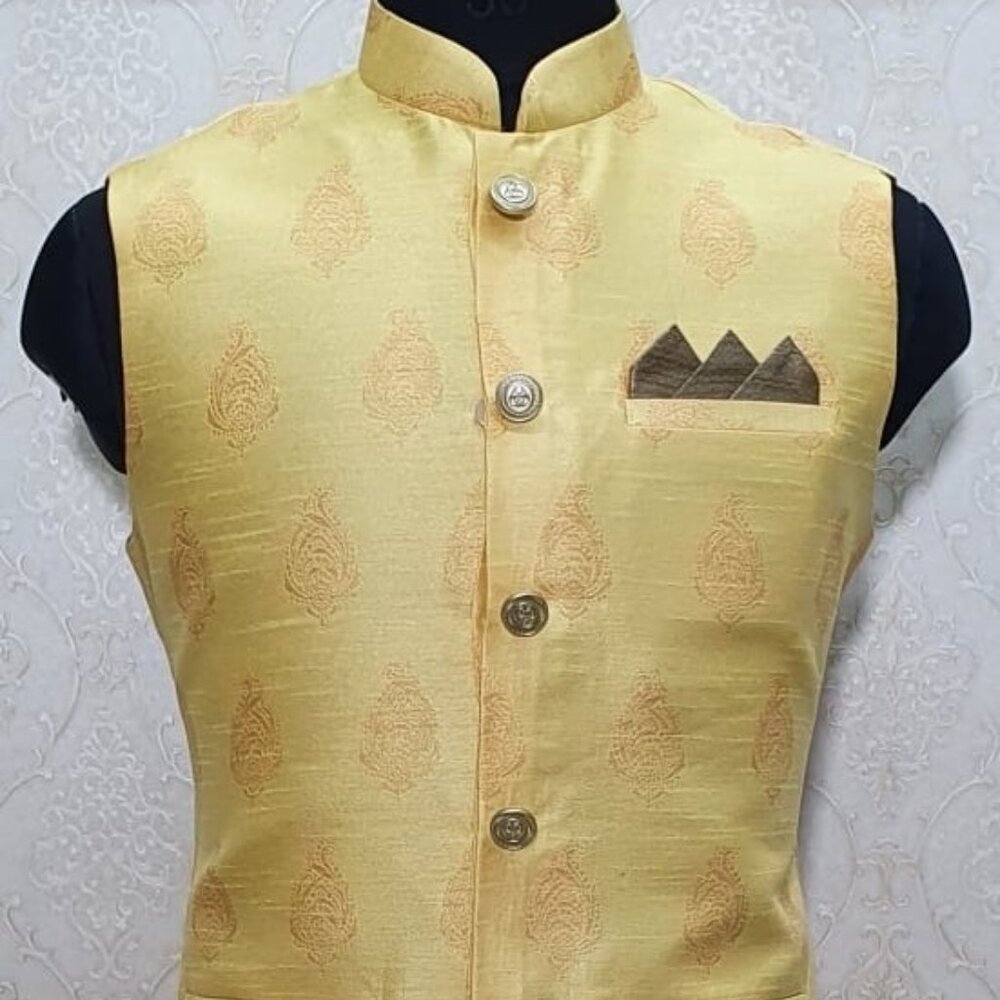 Men's Suit Vest - Luxury Embroidered